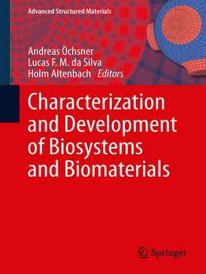 cover image of Characterization and Development of Biosystems and Biomaterials